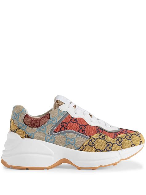 gucci white and pink sneakers|farfetch gucci sneakers sale.